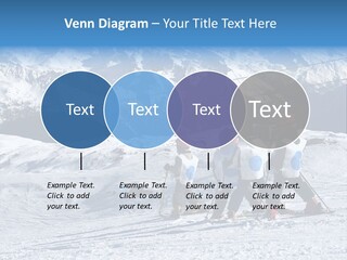 Young Boys Skiing PowerPoint Template