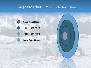 Young Boys Skiing PowerPoint Template