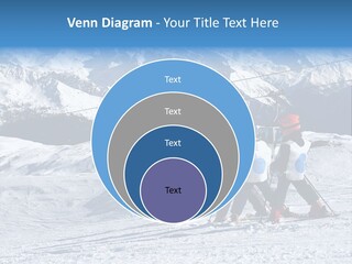 Young Boys Skiing PowerPoint Template