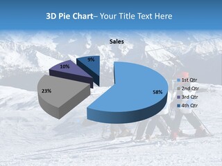 Young Boys Skiing PowerPoint Template