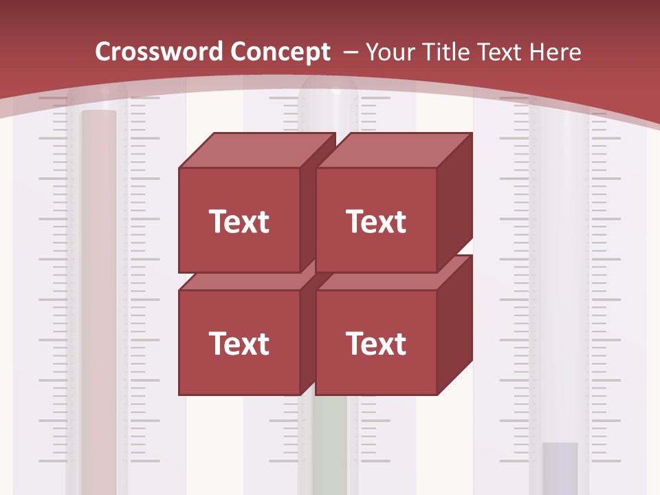 Perfect Cold, Warm, And Hot Thermometers Isolated On White PowerPoint Template