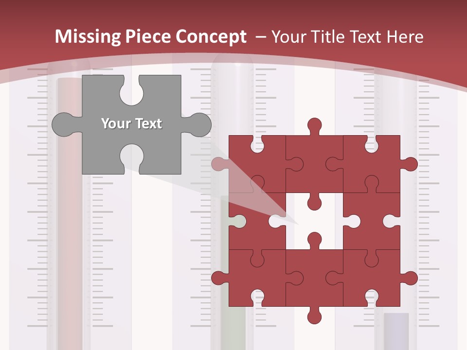 Perfect Cold, Warm, And Hot Thermometers Isolated On White PowerPoint Template