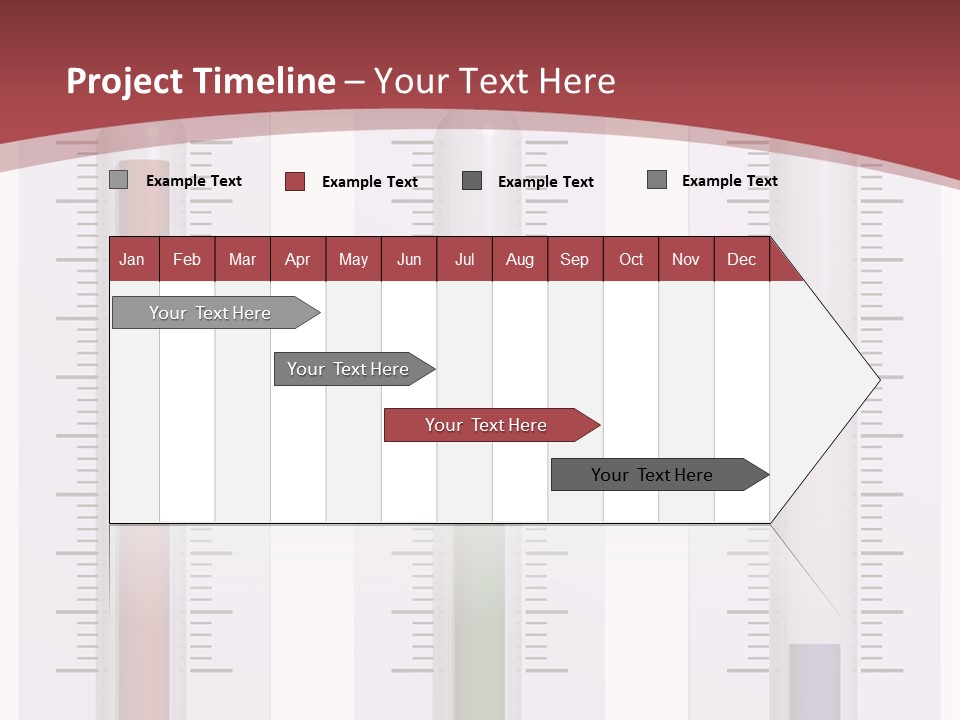 Perfect Cold, Warm, And Hot Thermometers Isolated On White PowerPoint Template