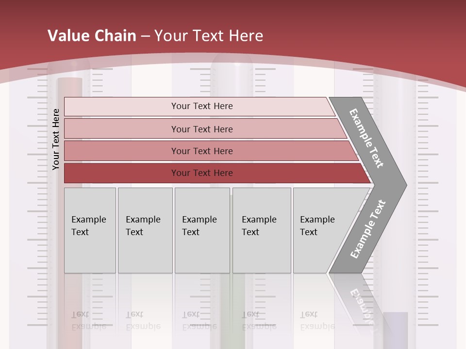 Perfect Cold, Warm, And Hot Thermometers Isolated On White PowerPoint Template