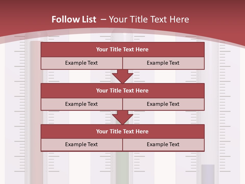 Perfect Cold, Warm, And Hot Thermometers Isolated On White PowerPoint Template