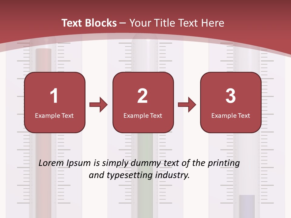 Perfect Cold, Warm, And Hot Thermometers Isolated On White PowerPoint Template