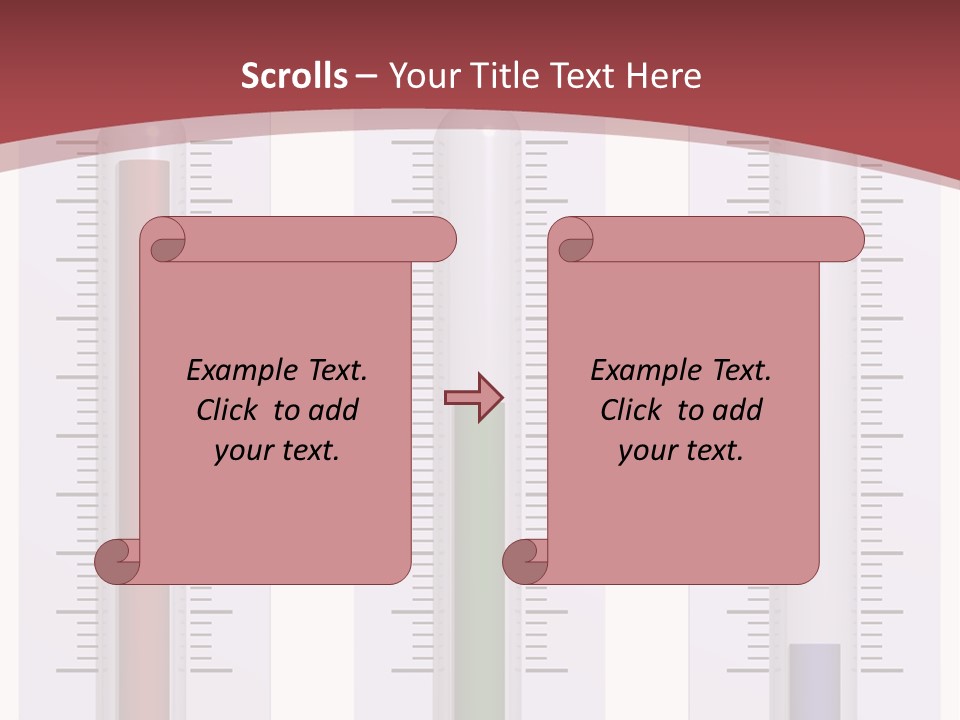 Perfect Cold, Warm, And Hot Thermometers Isolated On White PowerPoint Template