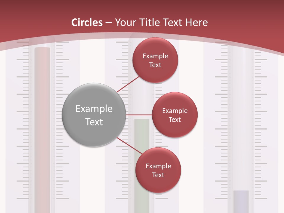 Perfect Cold, Warm, And Hot Thermometers Isolated On White PowerPoint Template