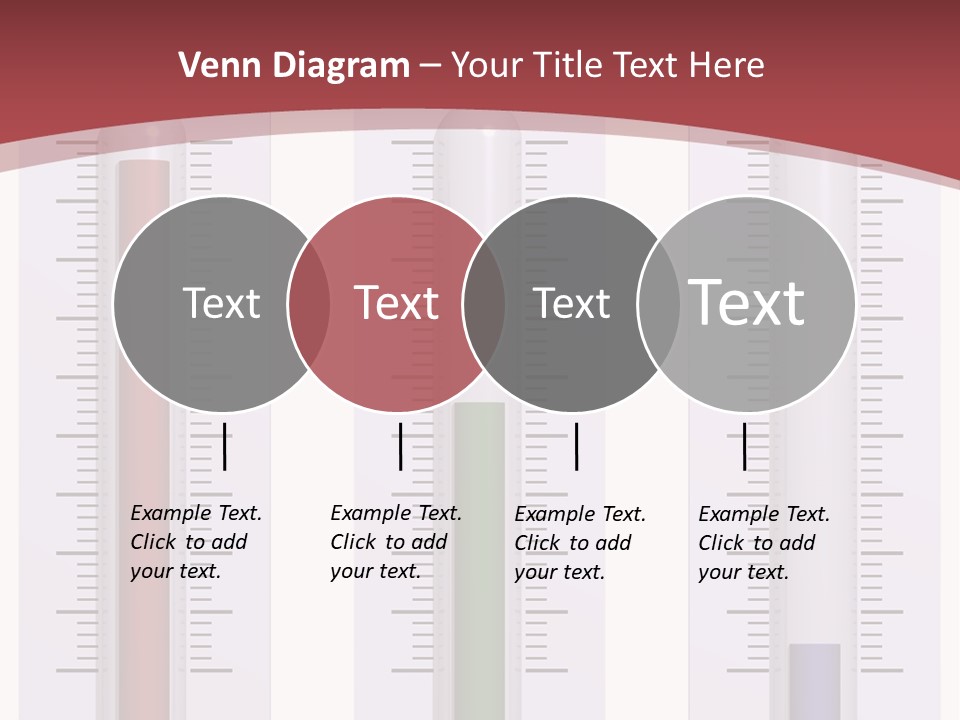 Perfect Cold, Warm, And Hot Thermometers Isolated On White PowerPoint Template