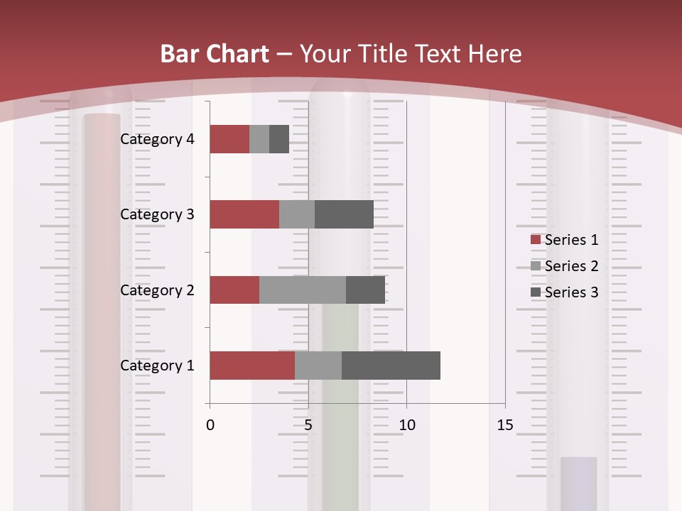 Perfect Cold, Warm, And Hot Thermometers Isolated On White PowerPoint Template