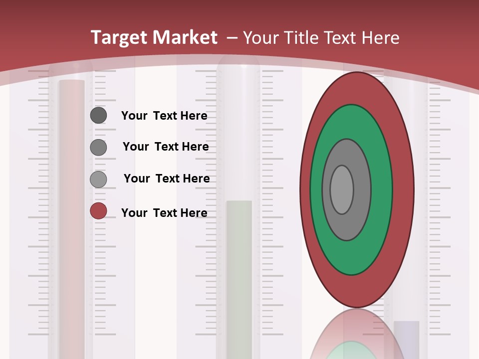 Perfect Cold, Warm, And Hot Thermometers Isolated On White PowerPoint Template