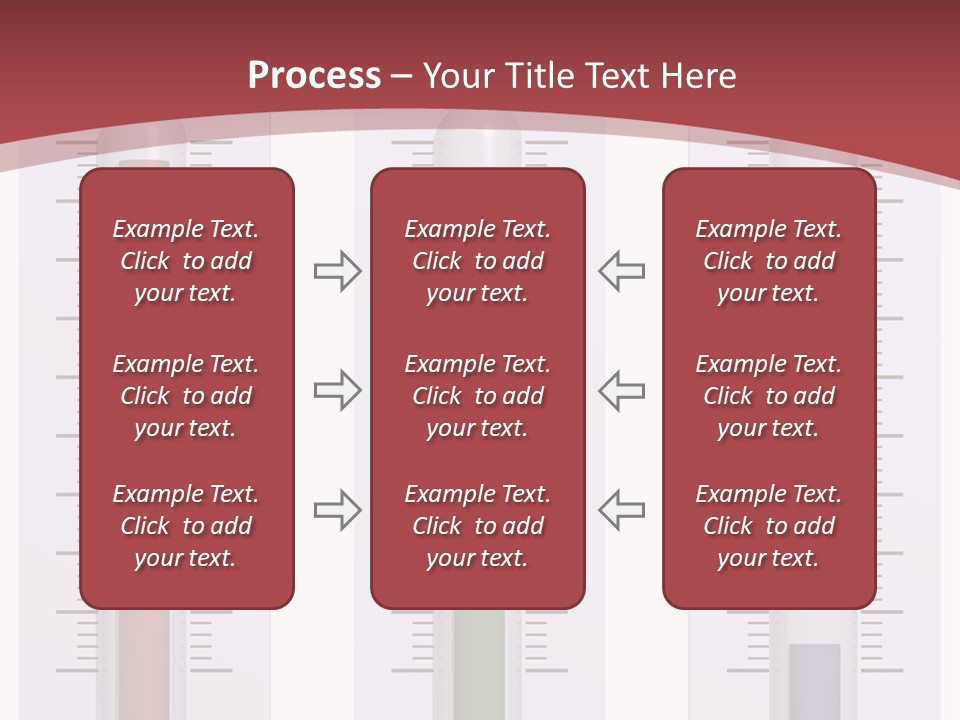 Perfect Cold, Warm, And Hot Thermometers Isolated On White PowerPoint Template
