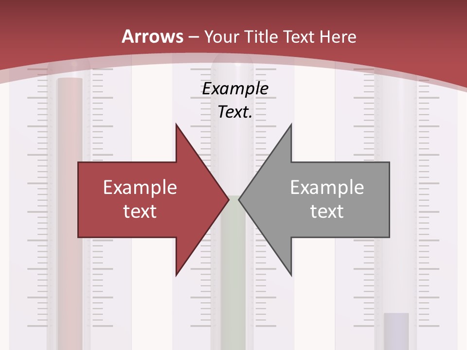 Perfect Cold, Warm, And Hot Thermometers Isolated On White PowerPoint Template