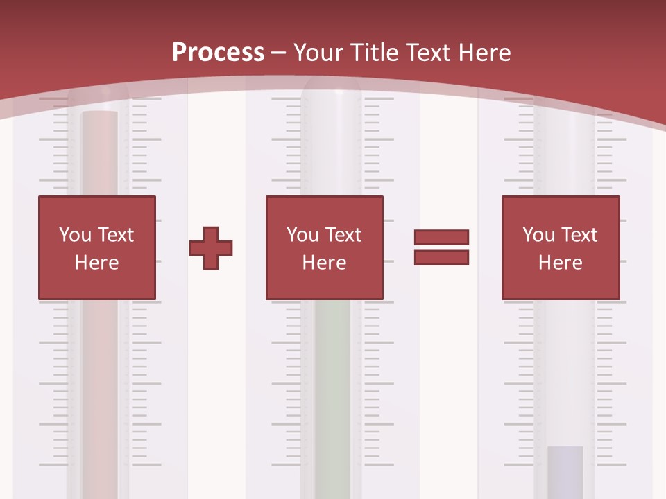 Perfect Cold, Warm, And Hot Thermometers Isolated On White PowerPoint Template