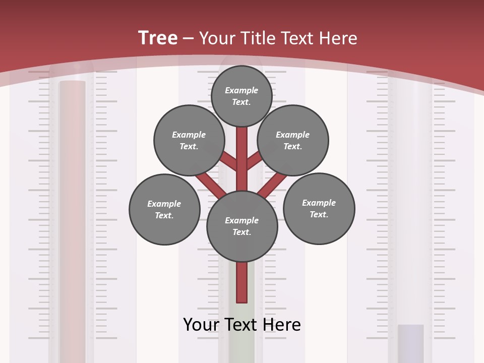 Perfect Cold, Warm, And Hot Thermometers Isolated On White PowerPoint Template