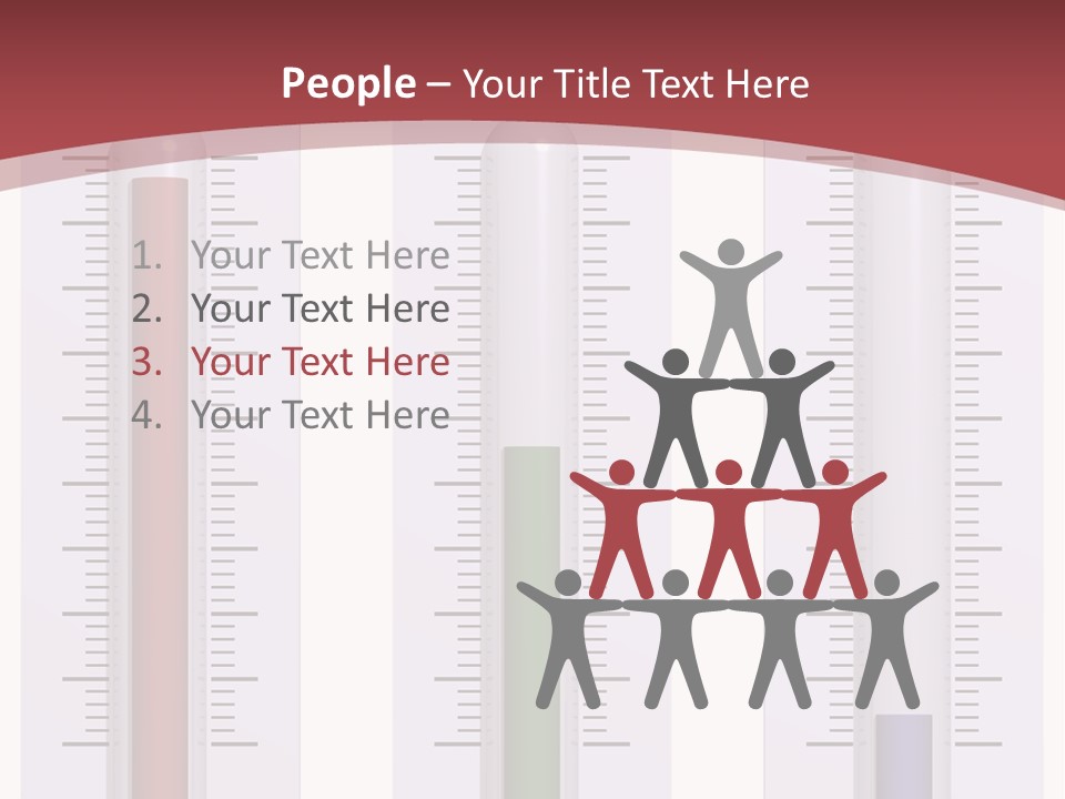 Perfect Cold, Warm, And Hot Thermometers Isolated On White PowerPoint Template