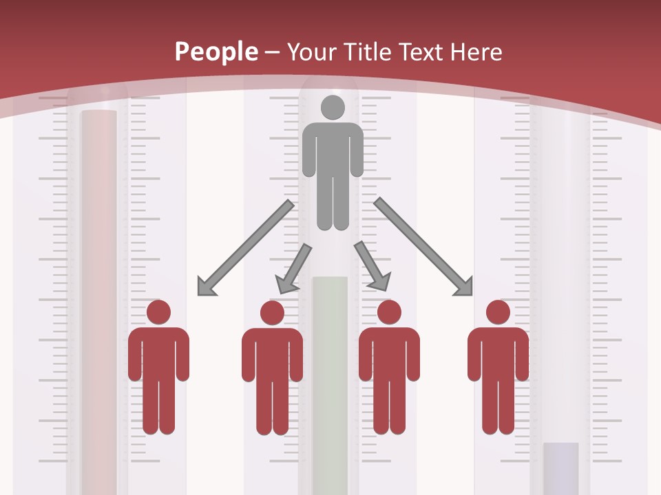 Perfect Cold, Warm, And Hot Thermometers Isolated On White PowerPoint Template