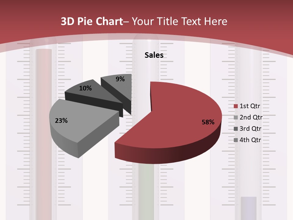 Perfect Cold, Warm, And Hot Thermometers Isolated On White PowerPoint Template