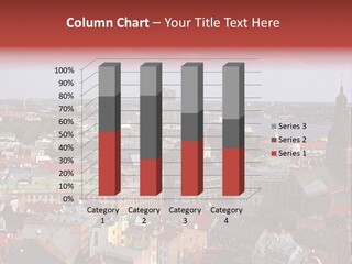 Bird's-Eye View Of Old Town (Riga, Latvia) PowerPoint Template