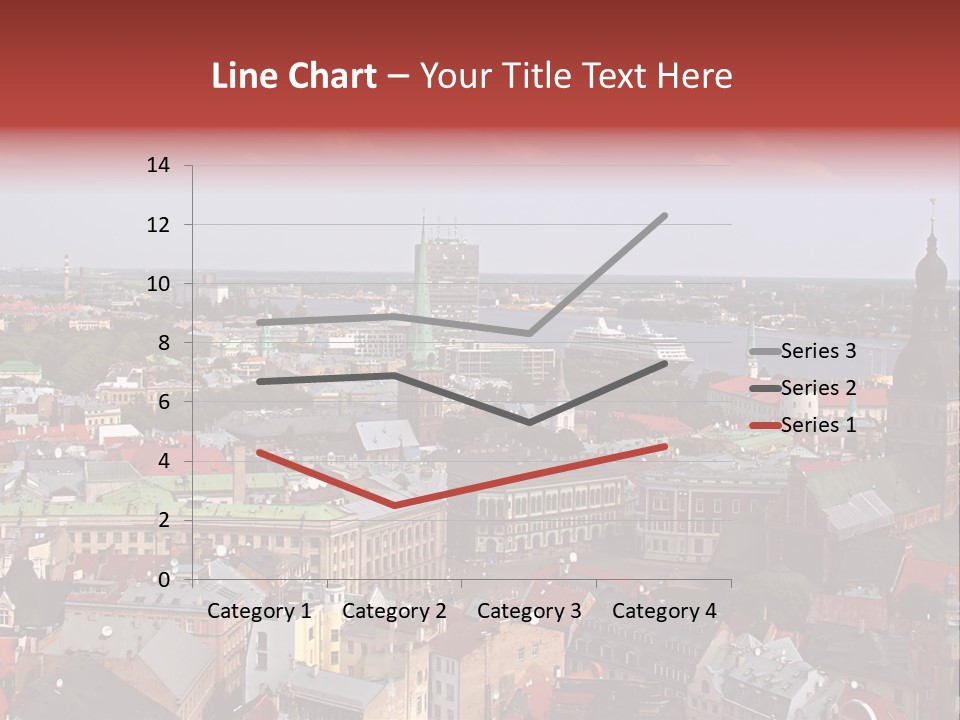 Bird's-Eye View Of Old Town (Riga, Latvia) PowerPoint Template