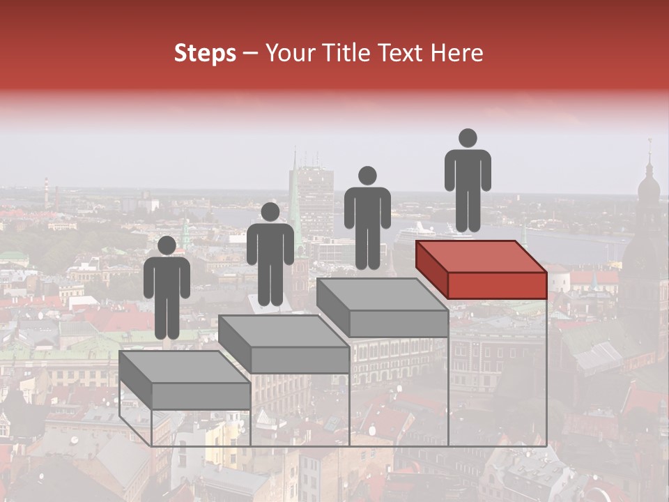 Bird's-Eye View Of Old Town (Riga, Latvia) PowerPoint Template
