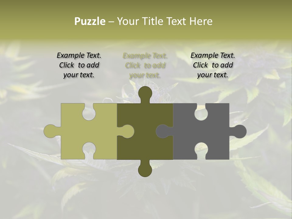 A Bunch Of Purple Flowers With Green Leaves PowerPoint Template