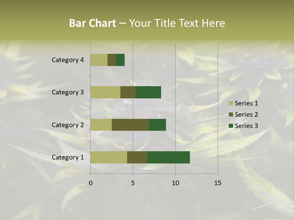 A Bunch Of Purple Flowers With Green Leaves PowerPoint Template