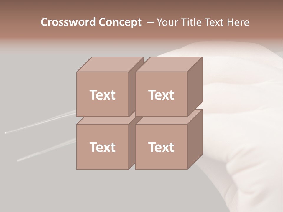 Tweezers Against Black Background PowerPoint Template