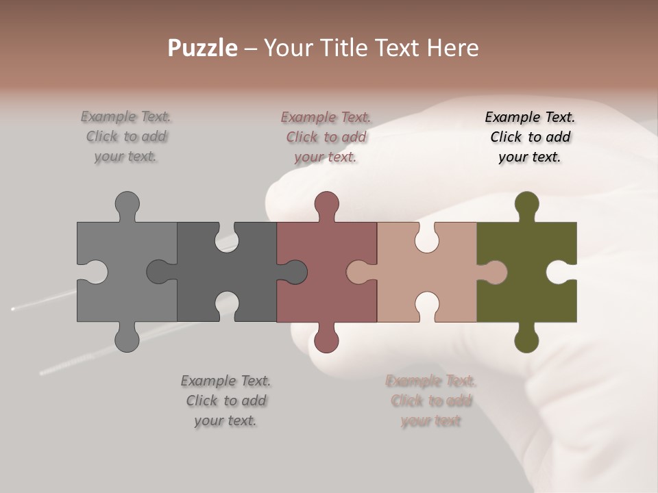 Tweezers Against Black Background PowerPoint Template