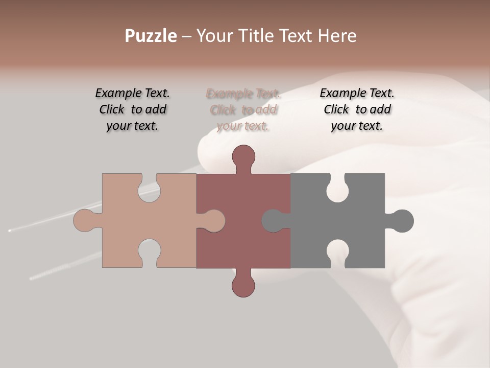 Tweezers Against Black Background PowerPoint Template