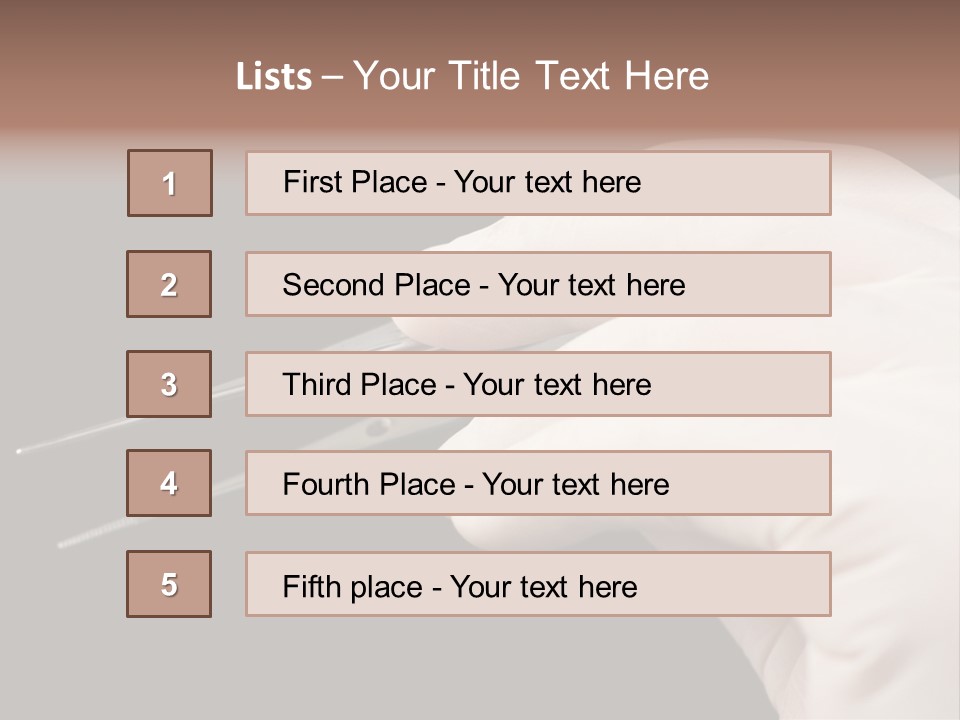 Tweezers Against Black Background PowerPoint Template