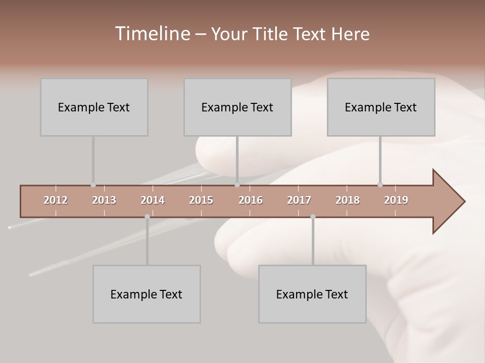 Tweezers Against Black Background PowerPoint Template