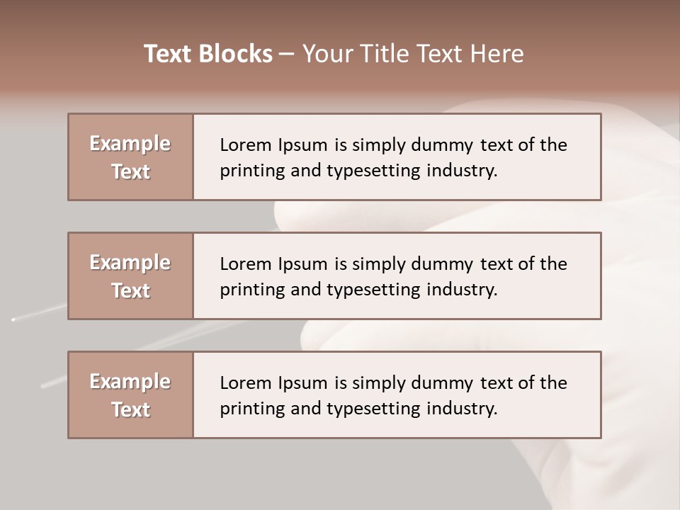 Tweezers Against Black Background PowerPoint Template