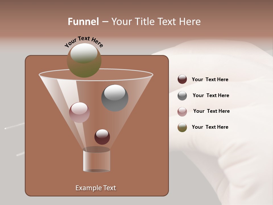 Tweezers Against Black Background PowerPoint Template