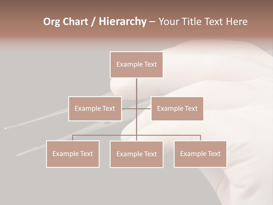 Tweezers Against Black Background PowerPoint Template