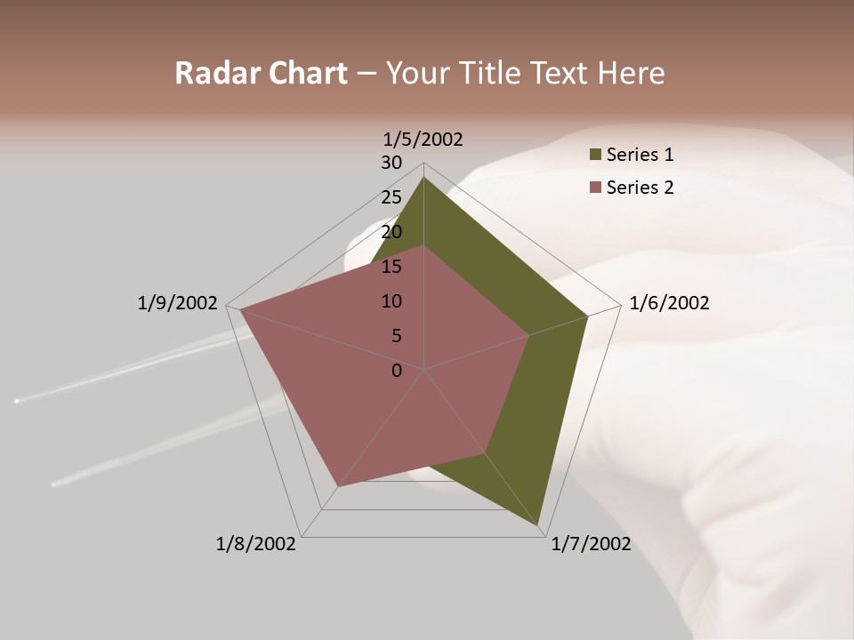 Tweezers Against Black Background PowerPoint Template