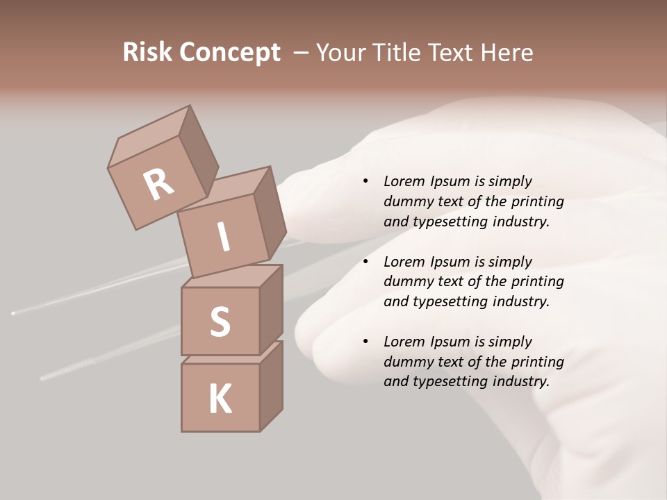 Tweezers Against Black Background PowerPoint Template