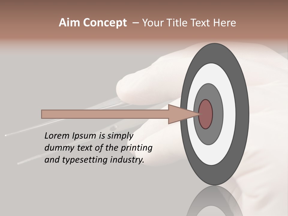 Tweezers Against Black Background PowerPoint Template