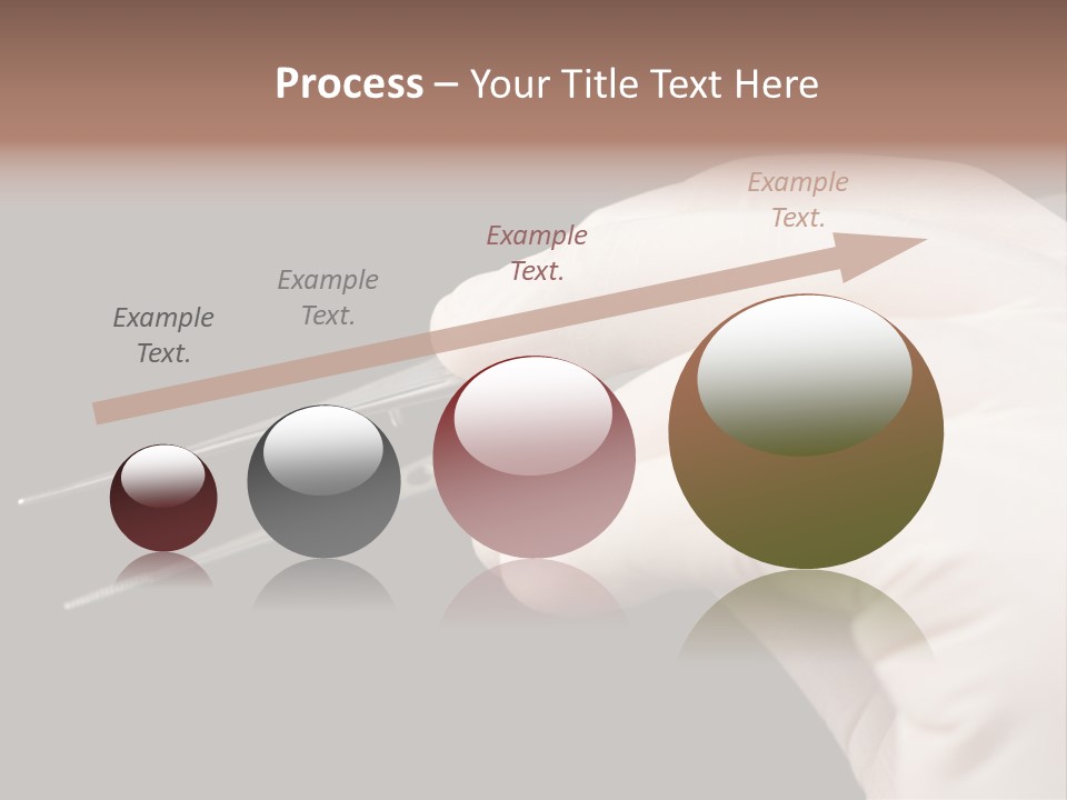 Tweezers Against Black Background PowerPoint Template