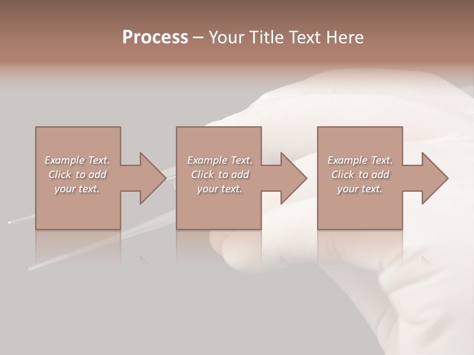 Tweezers Against Black Background PowerPoint Template
