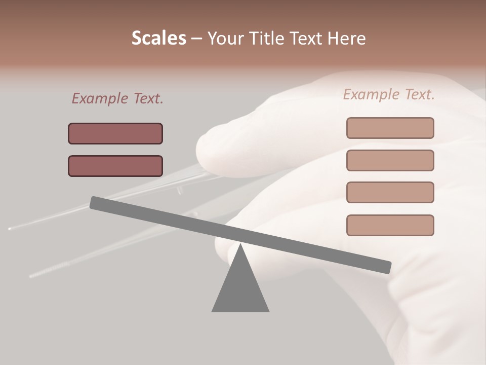 Tweezers Against Black Background PowerPoint Template