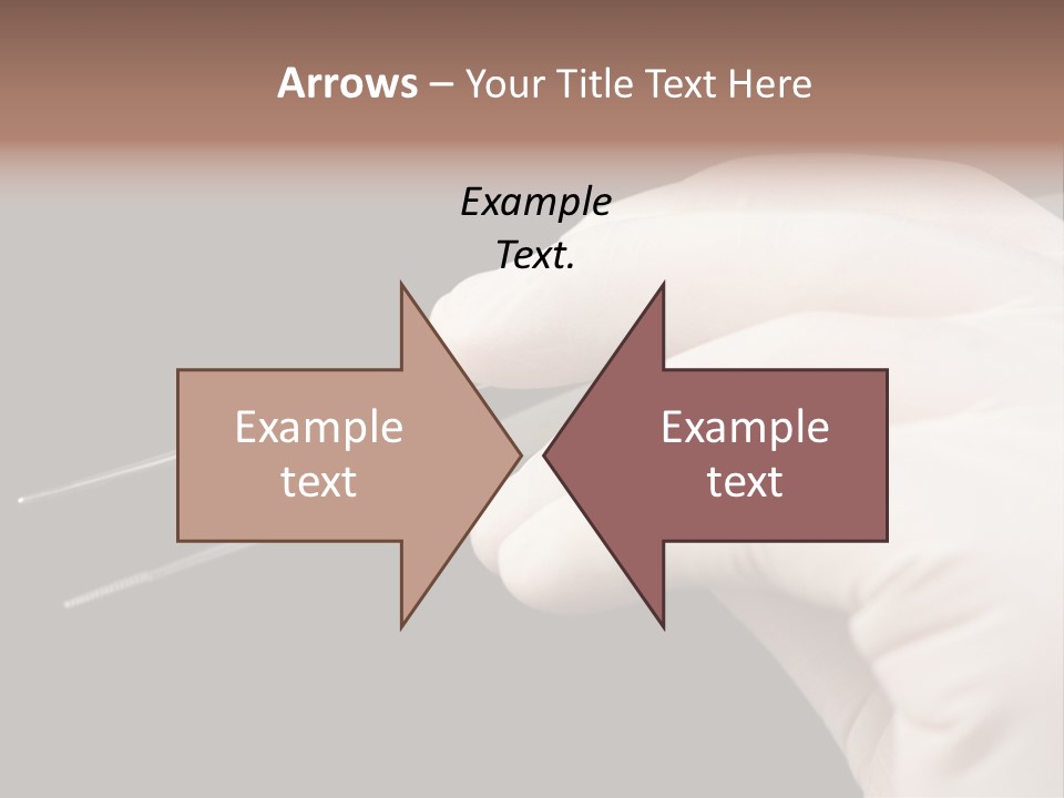 Tweezers Against Black Background PowerPoint Template