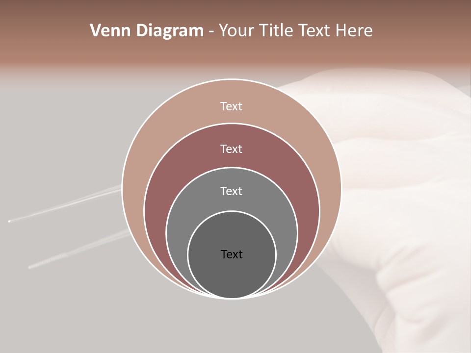 Tweezers Against Black Background PowerPoint Template