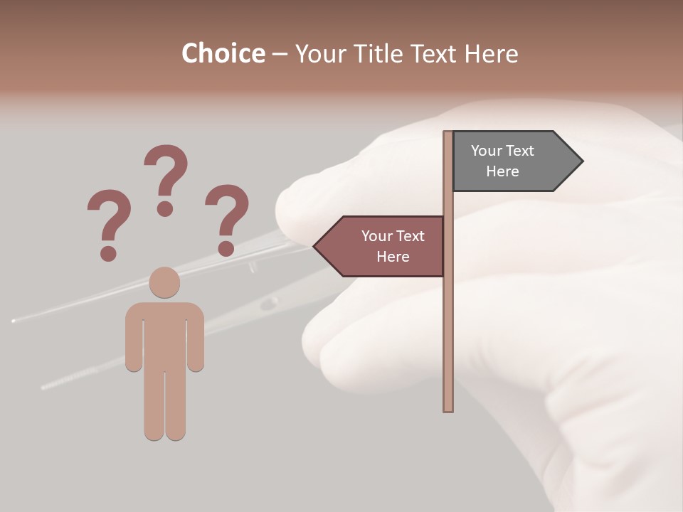 Tweezers Against Black Background PowerPoint Template