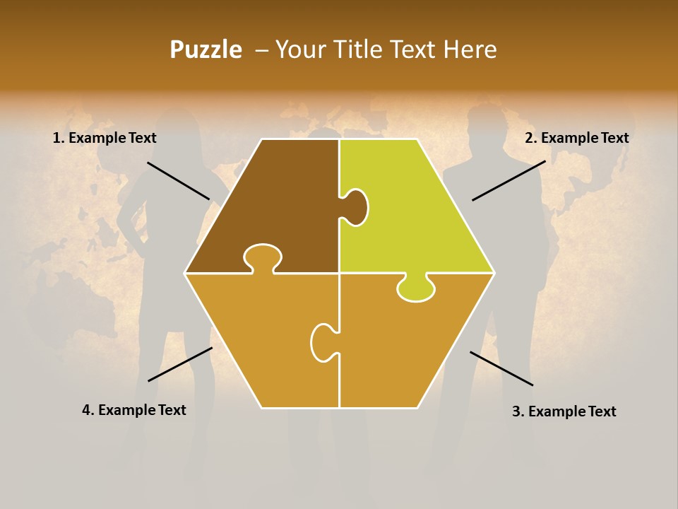 Business People Silhouettes And World Map On Paper Texture. Ma Traced Http://Www.lib.utex As.edu/Maps/World_M Aps/World_Pol02.Jpg Their Copyright Http://Www.lib.utex As.edu/Maps/Faq.htm L#3.Html PowerPoint Template