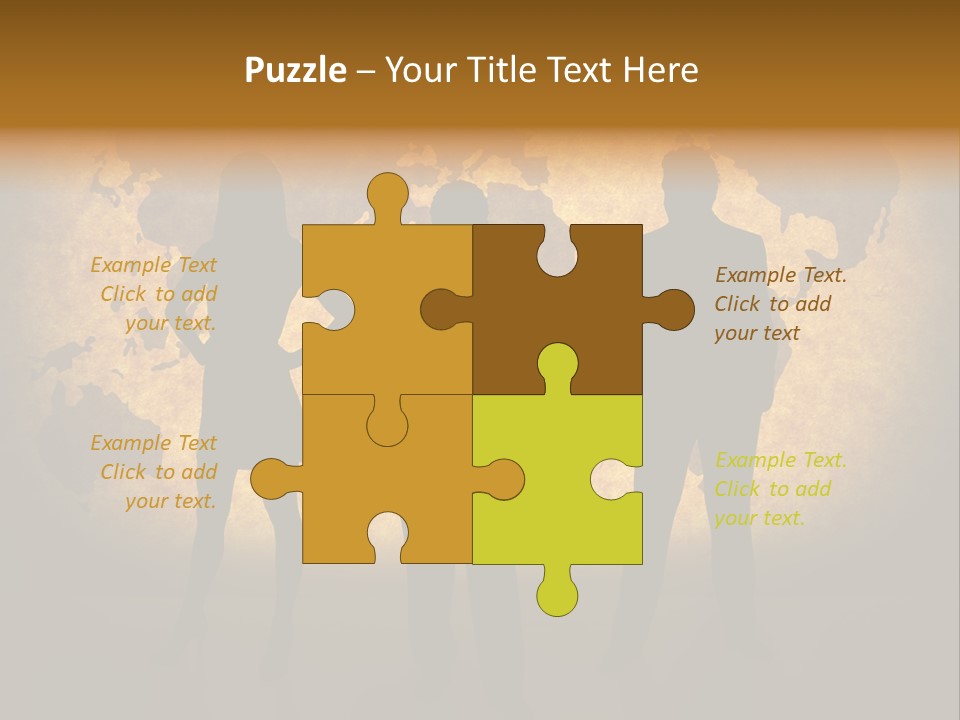 Business People Silhouettes And World Map On Paper Texture. Ma Traced Http://Www.lib.utex As.edu/Maps/World_M Aps/World_Pol02.Jpg Their Copyright Http://Www.lib.utex As.edu/Maps/Faq.htm L#3.Html PowerPoint Template