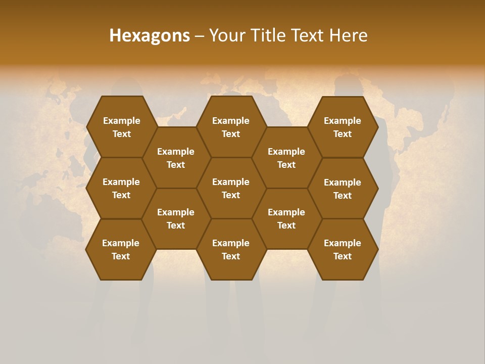 Business People Silhouettes And World Map On Paper Texture. Ma Traced Http://Www.lib.utex As.edu/Maps/World_M Aps/World_Pol02.Jpg Their Copyright Http://Www.lib.utex As.edu/Maps/Faq.htm L#3.Html PowerPoint Template
