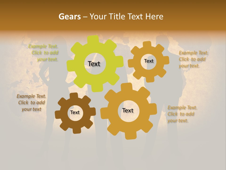 Business People Silhouettes And World Map On Paper Texture. Ma Traced Http://Www.lib.utex As.edu/Maps/World_M Aps/World_Pol02.Jpg Their Copyright Http://Www.lib.utex As.edu/Maps/Faq.htm L#3.Html PowerPoint Template