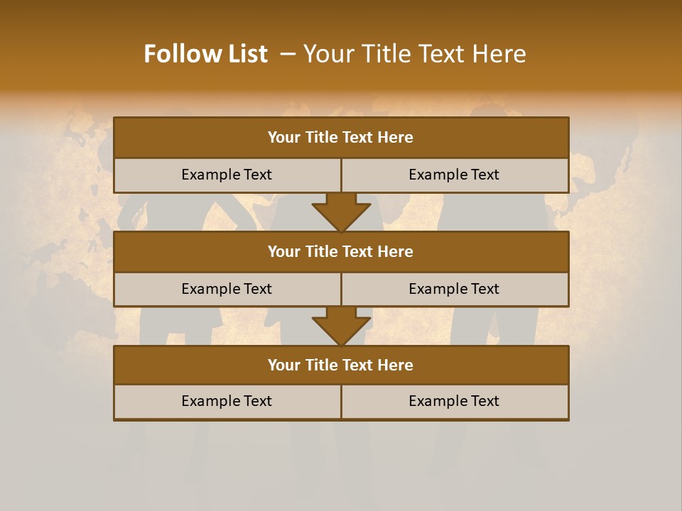 Business People Silhouettes And World Map On Paper Texture. Ma Traced Http://Www.lib.utex As.edu/Maps/World_M Aps/World_Pol02.Jpg Their Copyright Http://Www.lib.utex As.edu/Maps/Faq.htm L#3.Html PowerPoint Template