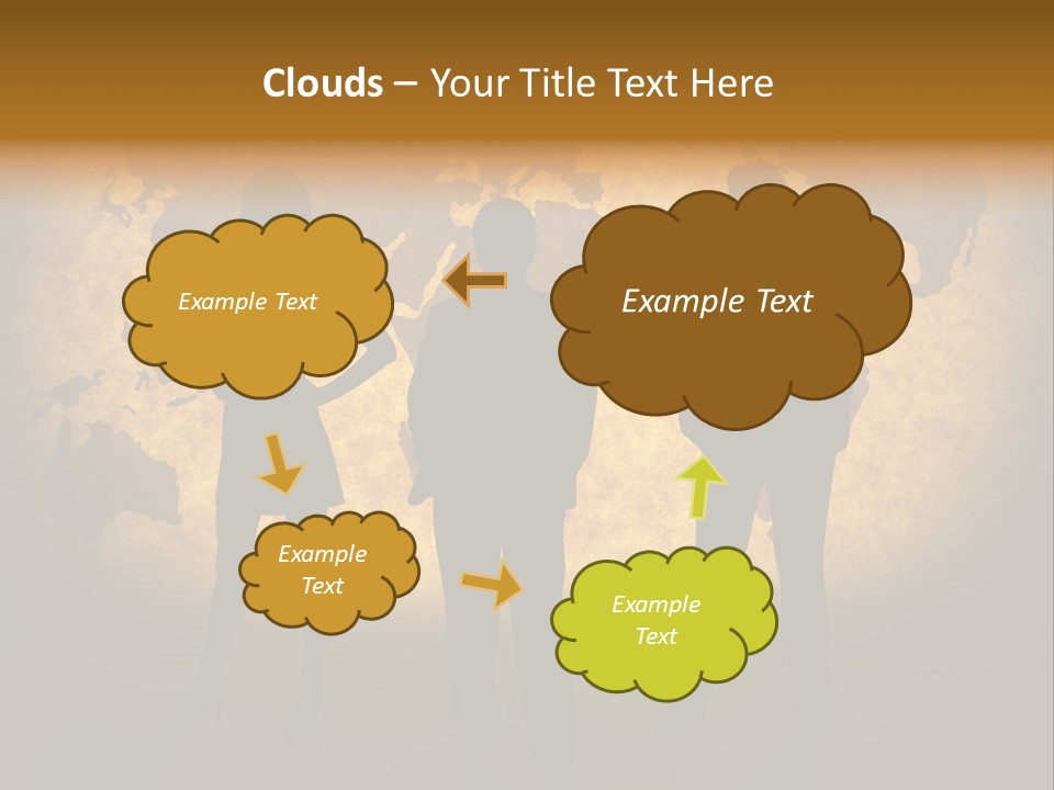 Business People Silhouettes And World Map On Paper Texture. Ma Traced Http://Www.lib.utex As.edu/Maps/World_M Aps/World_Pol02.Jpg Their Copyright Http://Www.lib.utex As.edu/Maps/Faq.htm L#3.Html PowerPoint Template